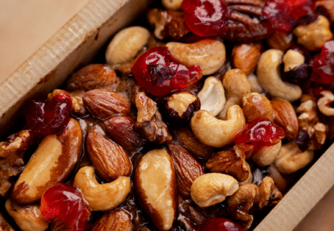 Christmas Fruit Cake - 500g Log Cake