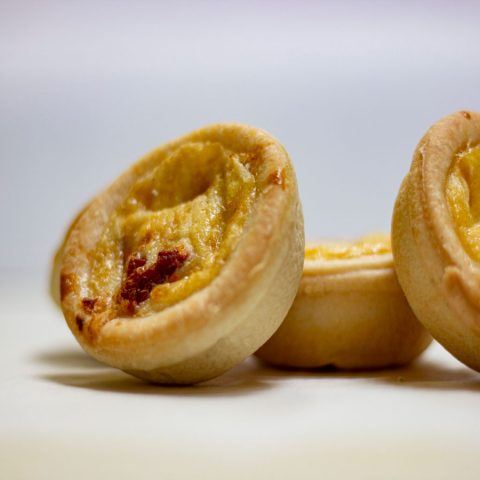 Quiche - Ham & Tomato cocktail