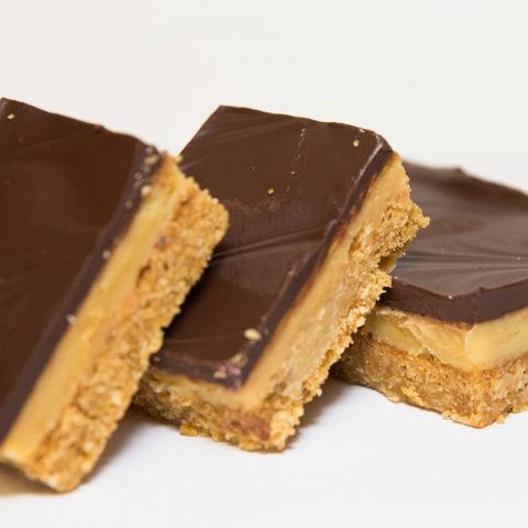 Choc caramel slice cocktail