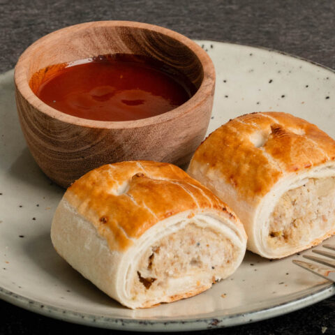 Sausage Roll - Thai Chicken cocktail